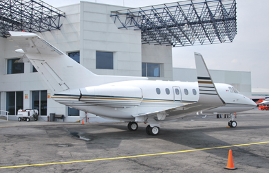 Beechcraft Hawker 800XP en renta